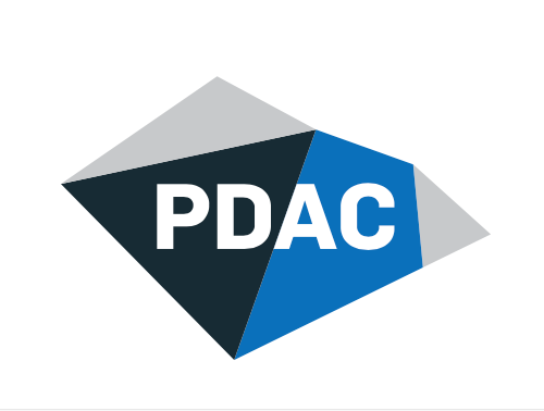 PDAC 2018 Logo blue and black
